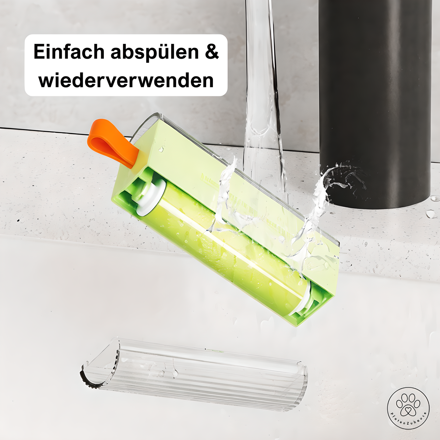 FellFix™ – Waschbarer Fussel- & Tierhaarroller