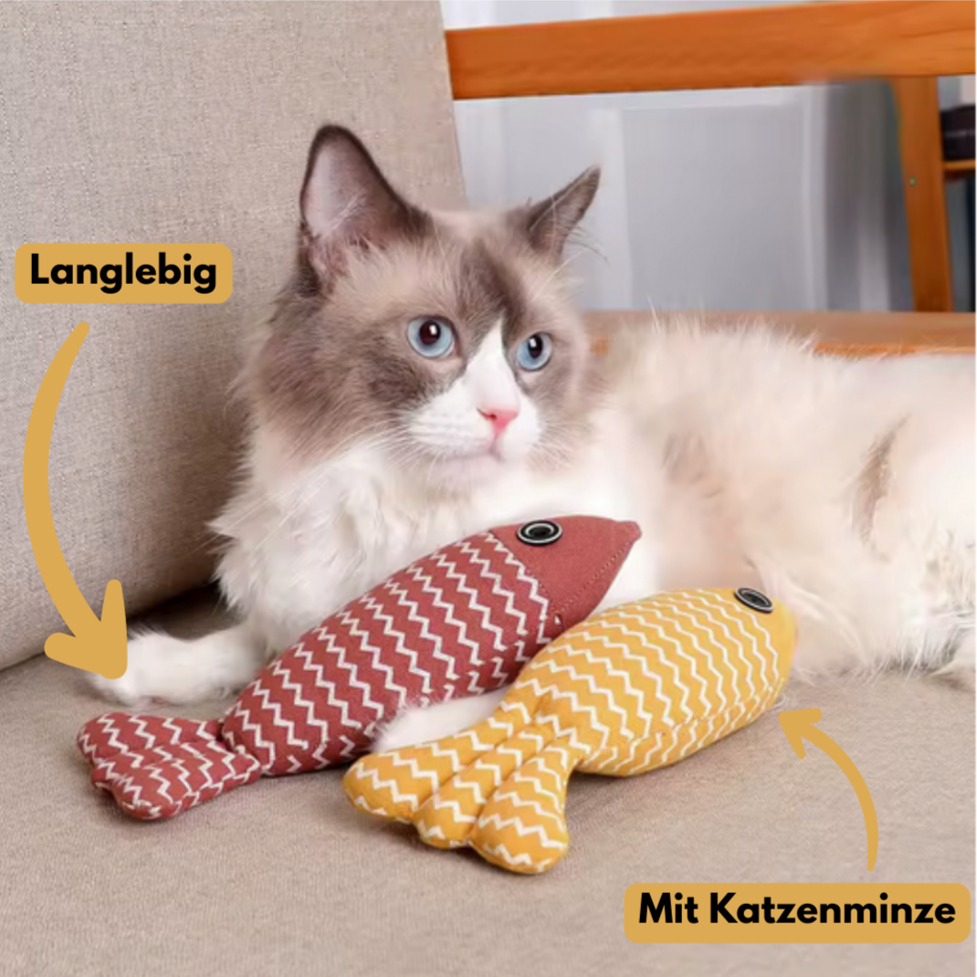 PfotenZuhause™ Katzenspielzeug mit Katzenminze