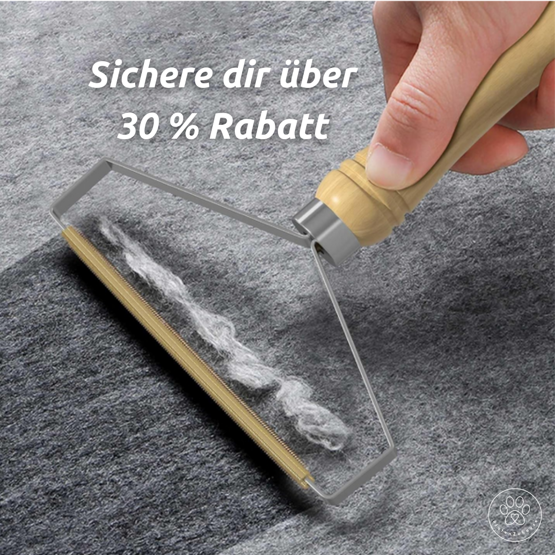 PfotenZuhause™ Anti-Haar & Fusselbürste