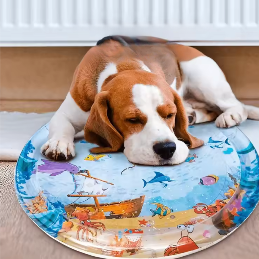 KühlKumpel™ – Tierisch frische Spielmatte